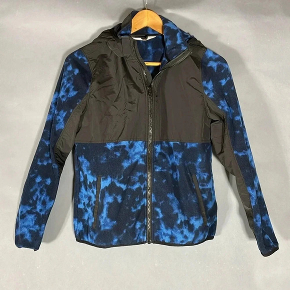 H&M kids 10-12 Fleece lightweight jacket with detachable hood. - Picture 1 of 7